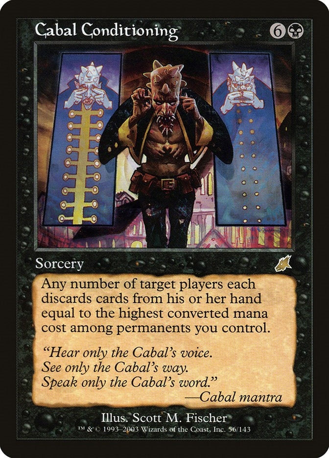Cabal Conditioning (56) [SCG] - MTG Single