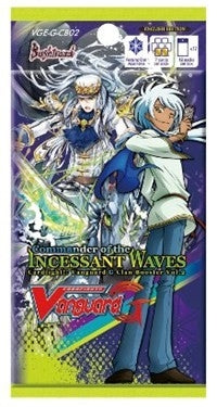 Commander of the Incessant Waves Booster Pack [G-CB02] - Cardfight Vanguard Sealed