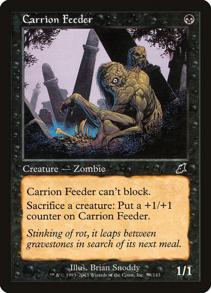 Carrion Feeder (59) [SCG] - MTG Single