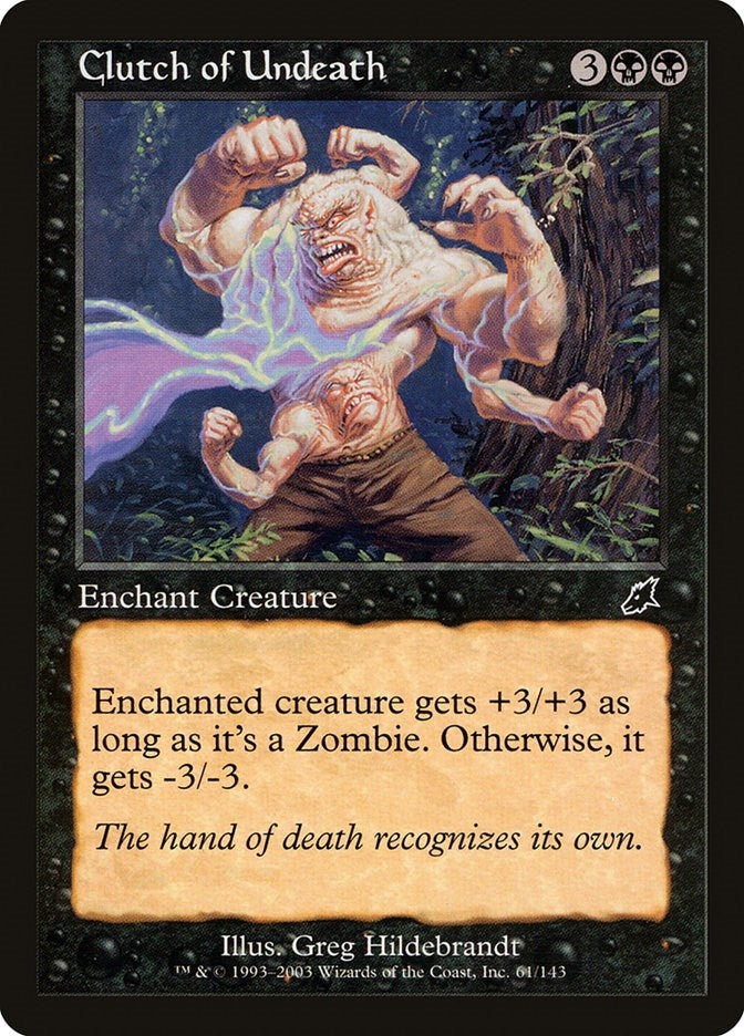 Clutch of Undeath (61) [SCG] - MTG Single