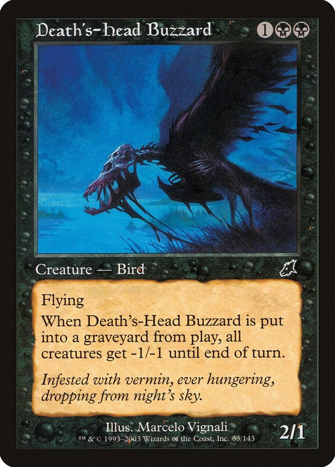 Death’s-Head Buzzard (63) [SCG] - MTG Single
