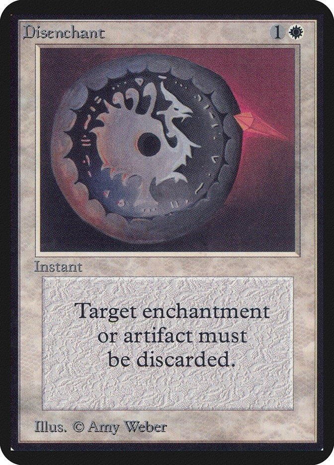 Disenchant [LEA] - MTG Single