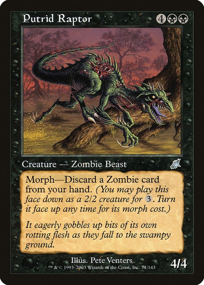 Putrid Raptor (71) [SCG] - MTG Single