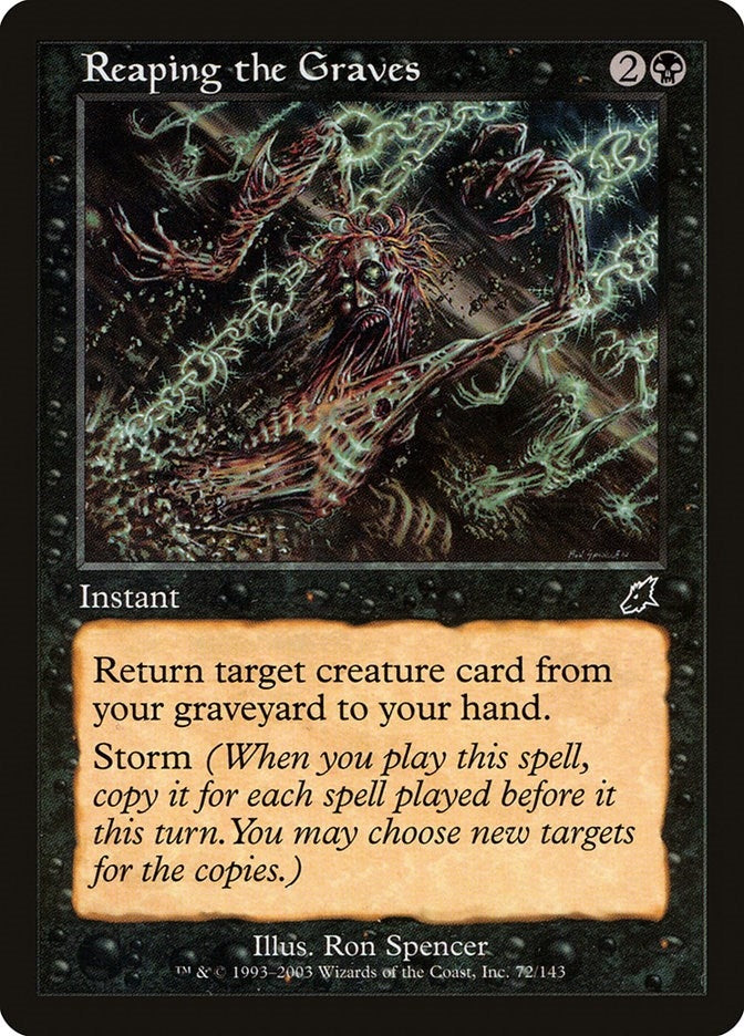 Reaping the Graves (72) [SCG] - MTG Single