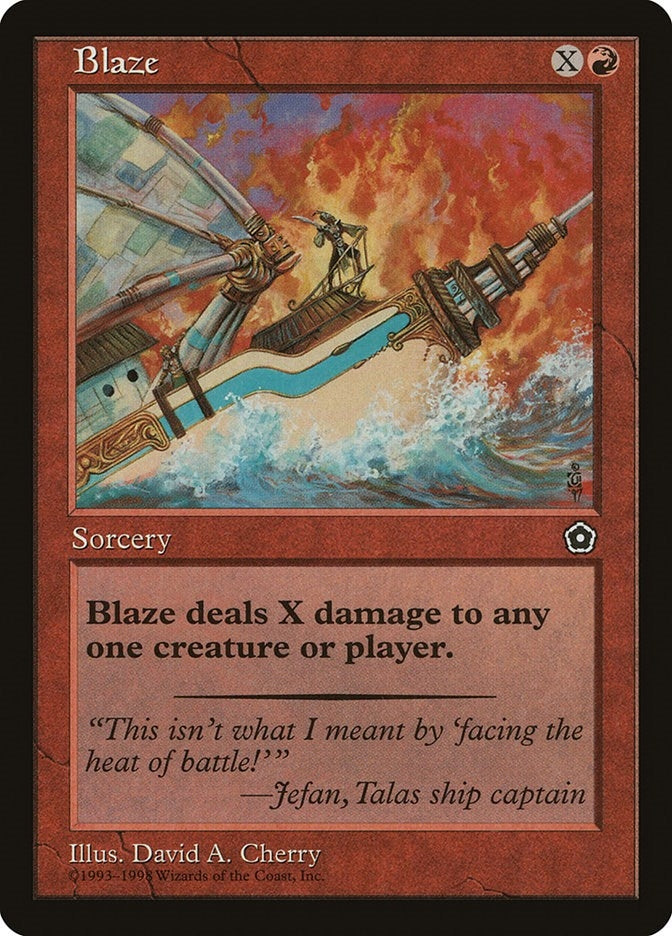 Blaze [P02] - MTG Single