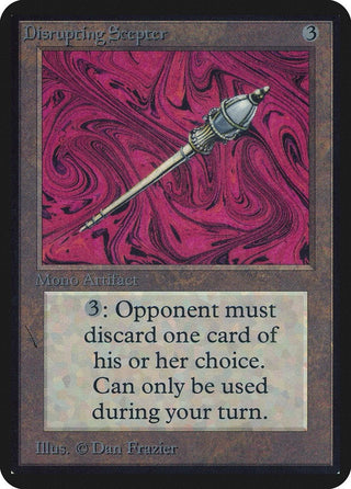 Disrupting Scepter [LEA] - MTG Single