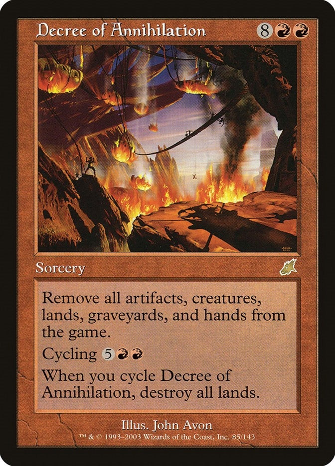 Decree of Annihilation (85) [SCG] - MTG Single