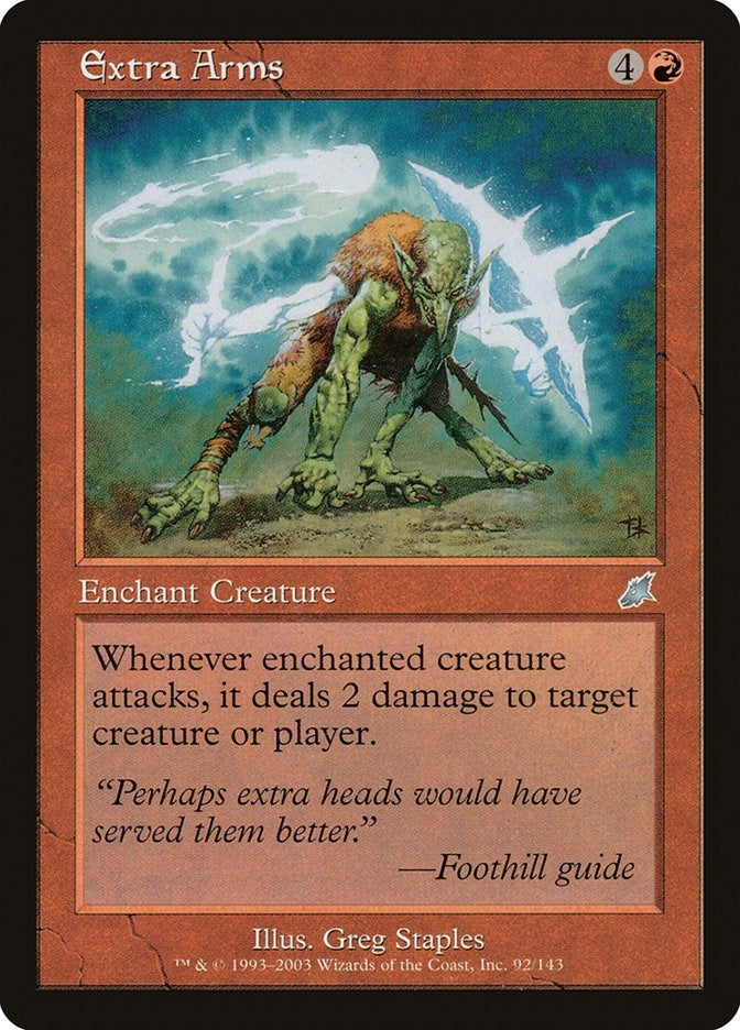 Extra Arms (92) [SCG] - MTG Single