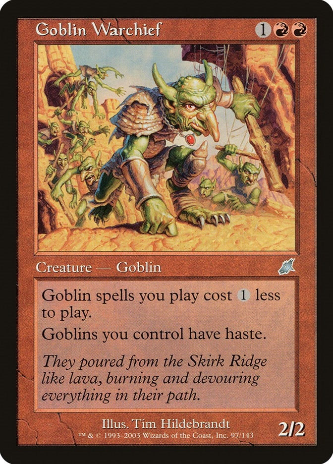 Goblin Warchief (97) [SCG] - MTG Single