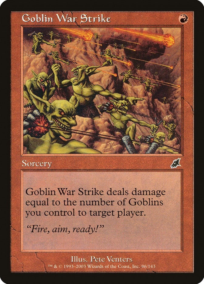 Goblin War Strike (96) [SCG] - MTG Single
