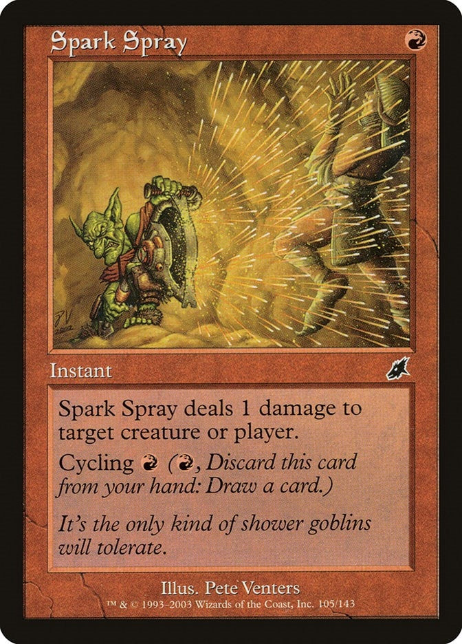 Spark Spray (105) [SCG] - MTG Single
