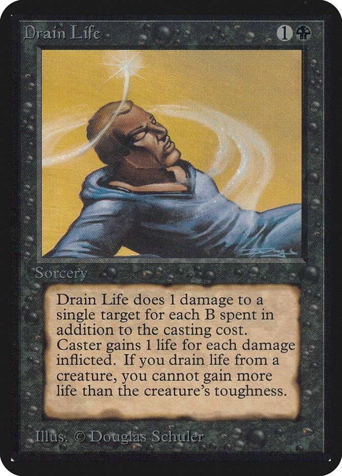 Drain Life [LEA] - MTG Single