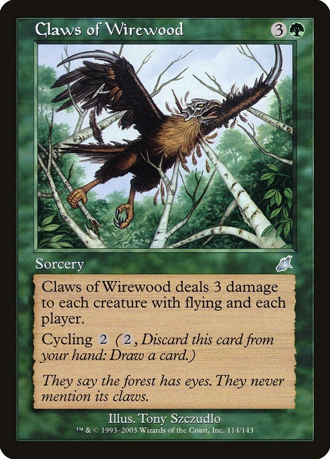 Claws of Wirewood (114) [SCG] - MTG Single