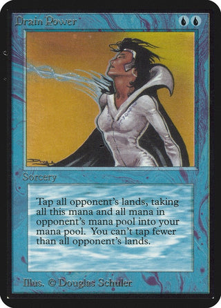 Drain Power [LEA] - MTG Single