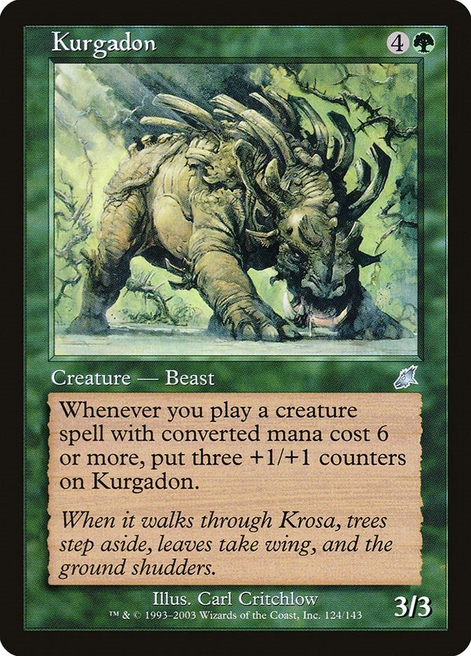Kurgadon (124) [SCG] - MTG Single