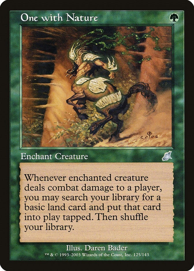 One with Nature (125) [SCG] - MTG Single