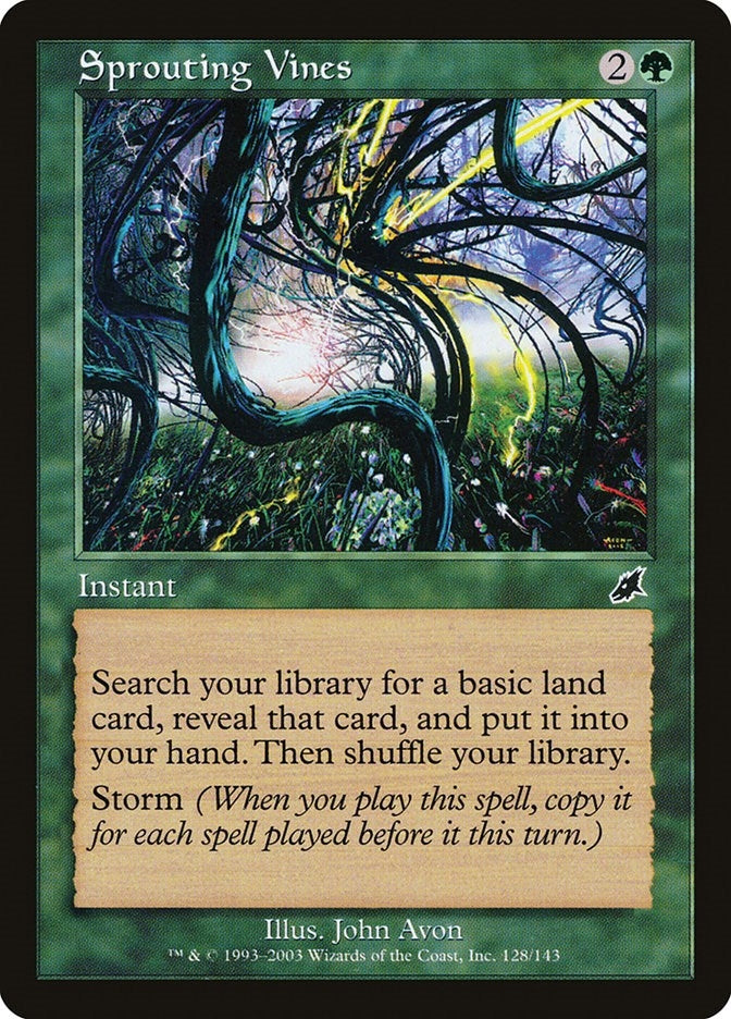 Sprouting Vines (128) [SCG] - MTG Single