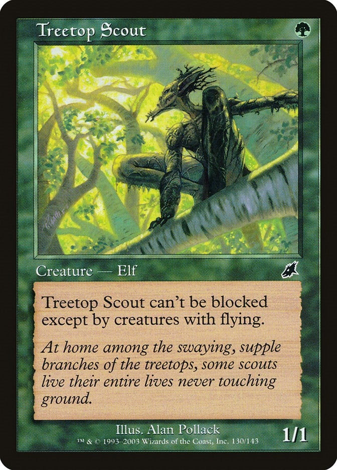 Treetop Scout (130) [SCG] - MTG Single