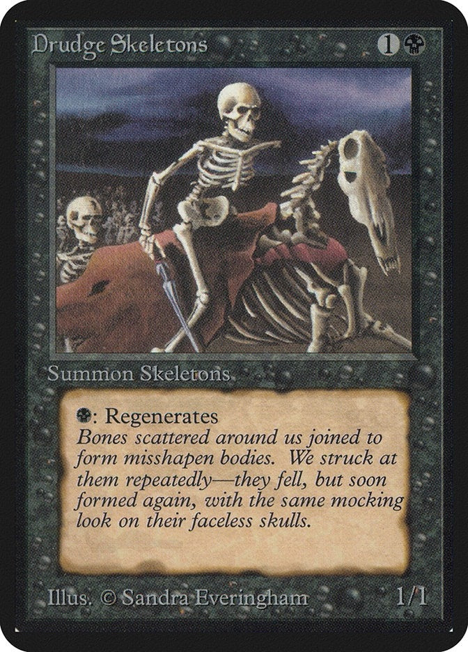 Drudge Skeletons [LEA] - MTG Single