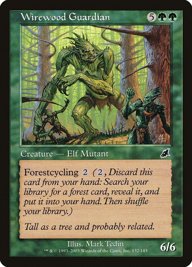 Wirewood Guardian (132) [SCG] - MTG Single