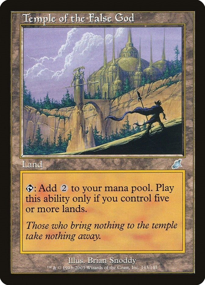 Temple of the False God (143) [SCG] - MTG Single