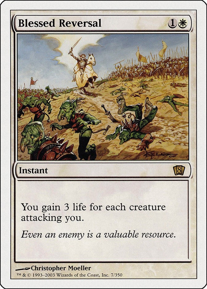 Blessed Reversal (7) [8ED] - MTG Single