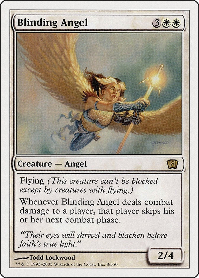 Blinding Angel (8) [8ED] - MTG Single