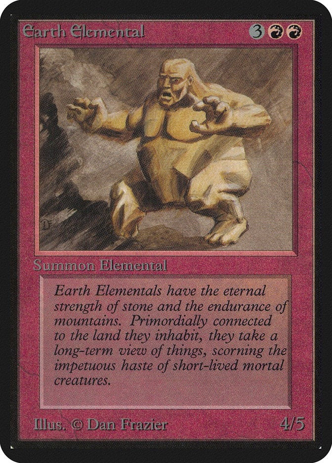 Earth Elemental [LEA] - MTG Single