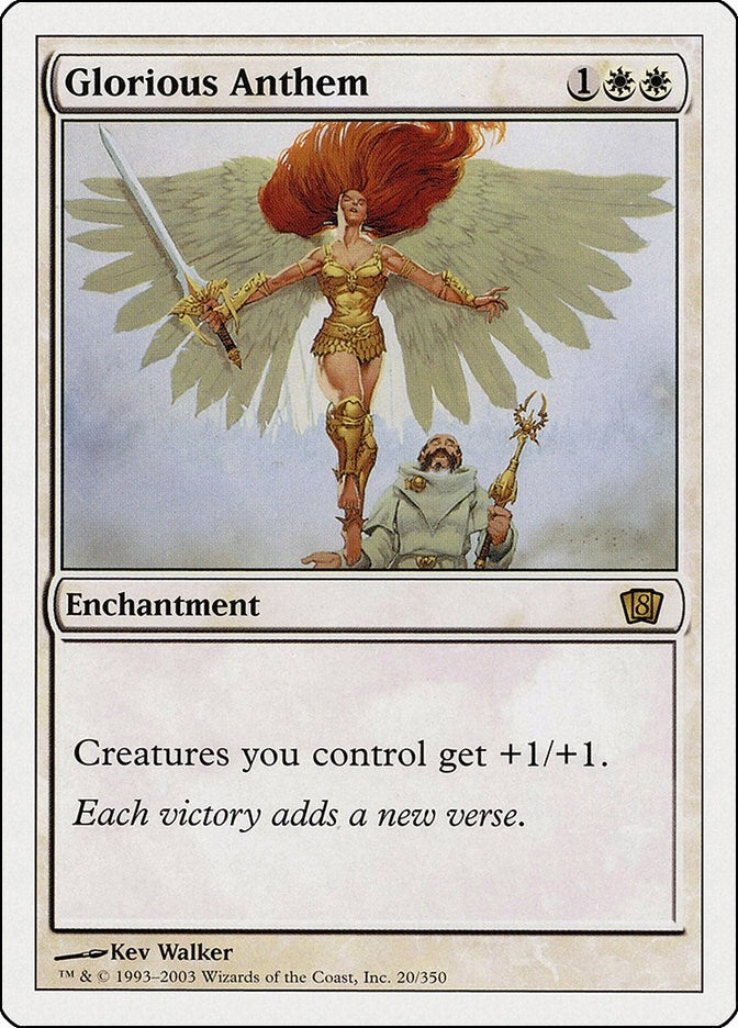 Glorious Anthem (20) [8ED] - MTG Single