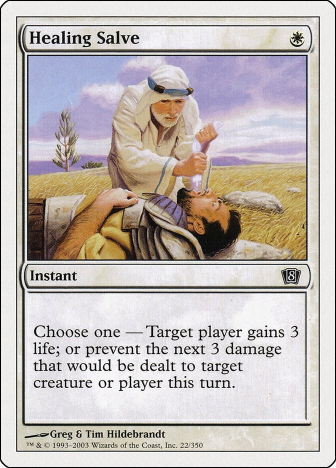 Healing Salve (22) [8ED] - MTG Single