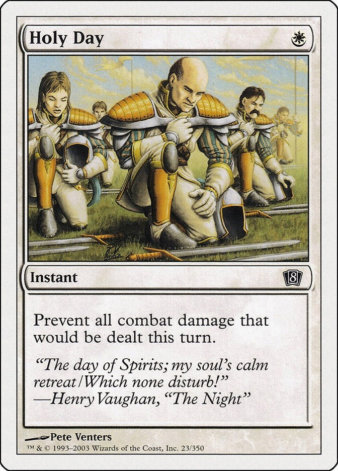 Holy Day (23) [8ED] - MTG Single