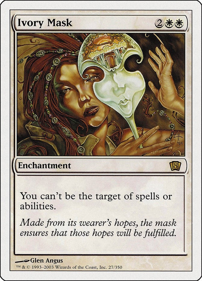 Ivory Mask (27) [8ED] - MTG Single
