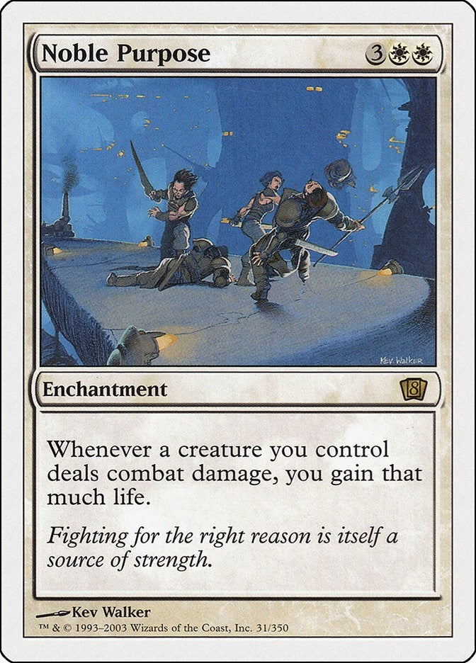 Noble Purpose (31) [8ED] - MTG Single