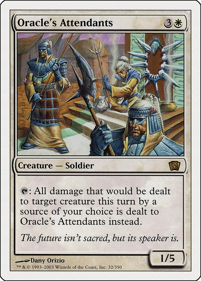 Oracle’s Attendants (32) [8ED] - MTG Single