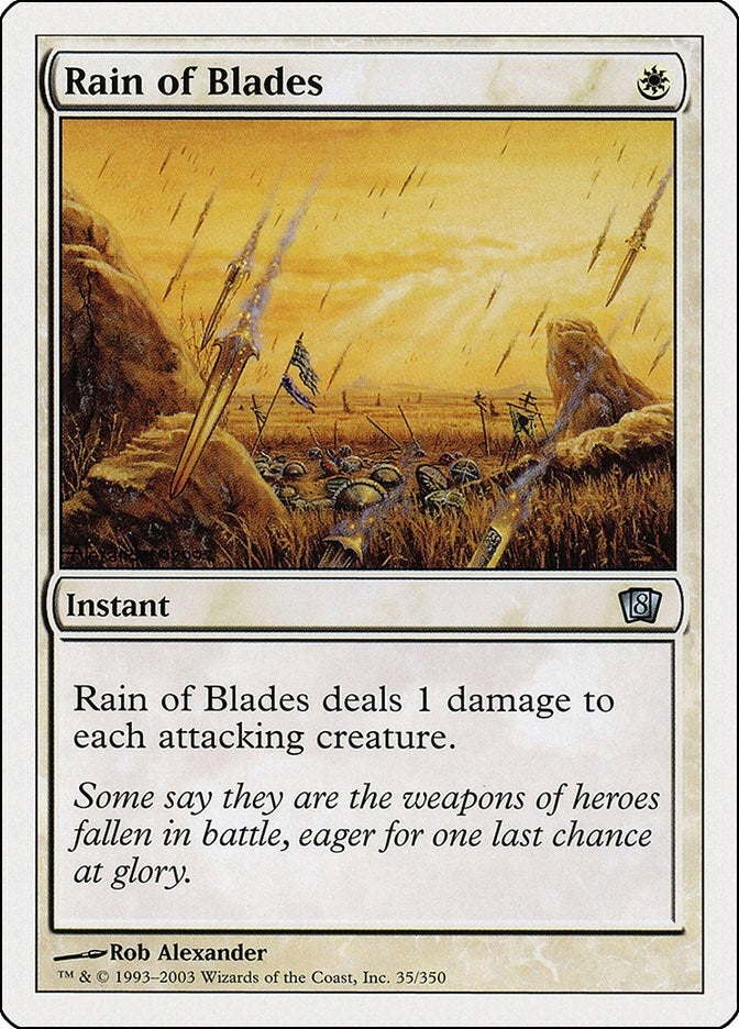 Rain of Blades (35) [8ED] - MTG Single