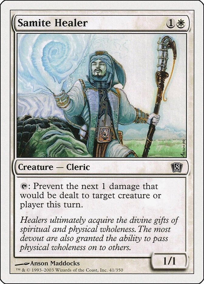Samite Healer (41) [8ED] - MTG Single