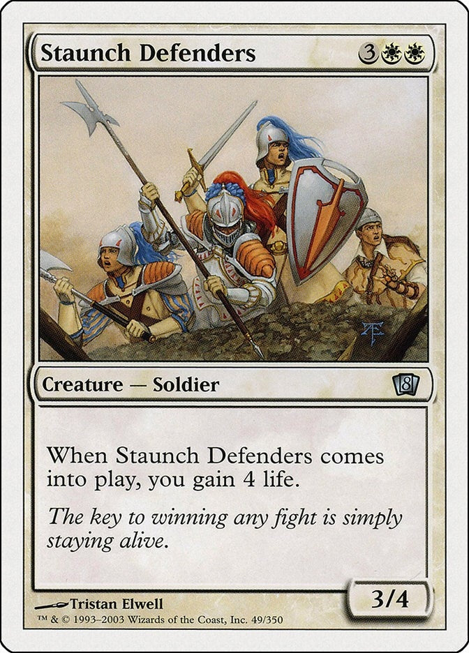 Staunch Defenders (49) [8ED] - MTG Single