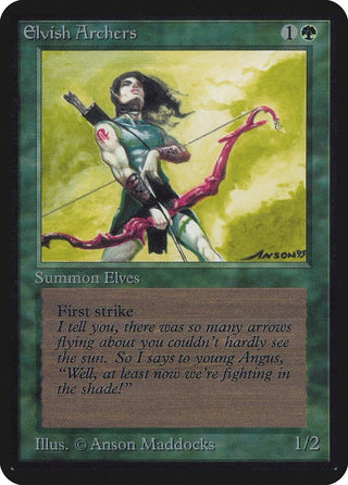 Elvish Archers [LEA] - MTG Single
