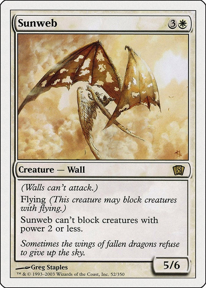 Sunweb (52) [8ED] - MTG Single