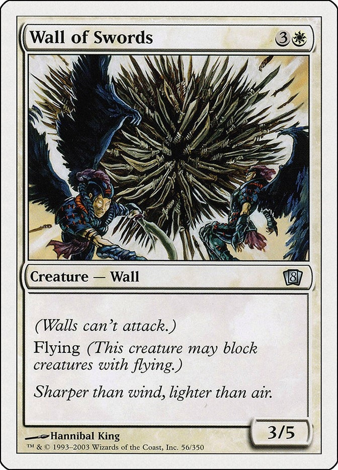 Wall of Swords (56) [8ED] - MTG Single