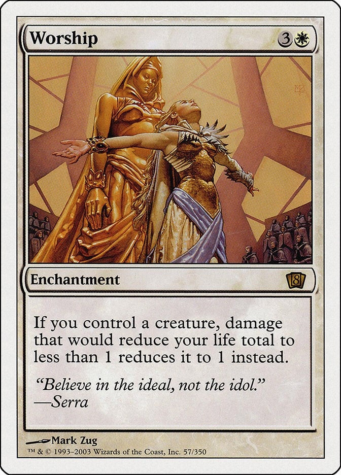 Worship (57) [8ED] - MTG Single
