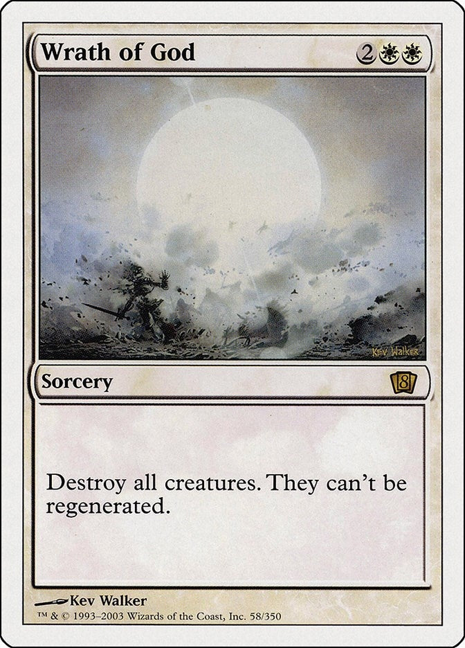 Wrath of God (58) [8ED] - MTG Single