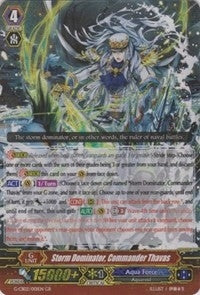 Storm Dominator Commander Thavas (2001) [G-CB02] - Cardfight Vanguard Single