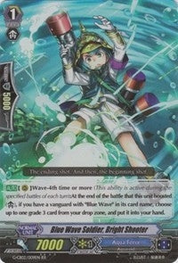 Blue Wave Soldier Bright Shooter (2009) [G-CB02] - Cardfight Vanguard Single