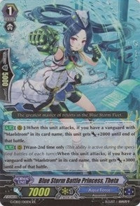 Blue Storm Battle Princess Theta (2010) [G-CB02] - Cardfight Vanguard Single