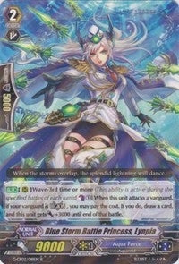 Blue Storm Battle Princess Lynpia (2018) [G-CB02] - Cardfight Vanguard Single