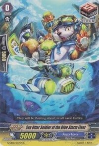 Sea Otter Soldier of the Blue Storm Fleet (2037) [G-CB02] - Cardfight Vanguard Single