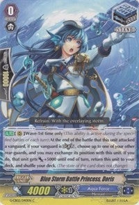Blue Storm Battle Princess Doris (2040) [G-CB02] - Cardfight Vanguard Single