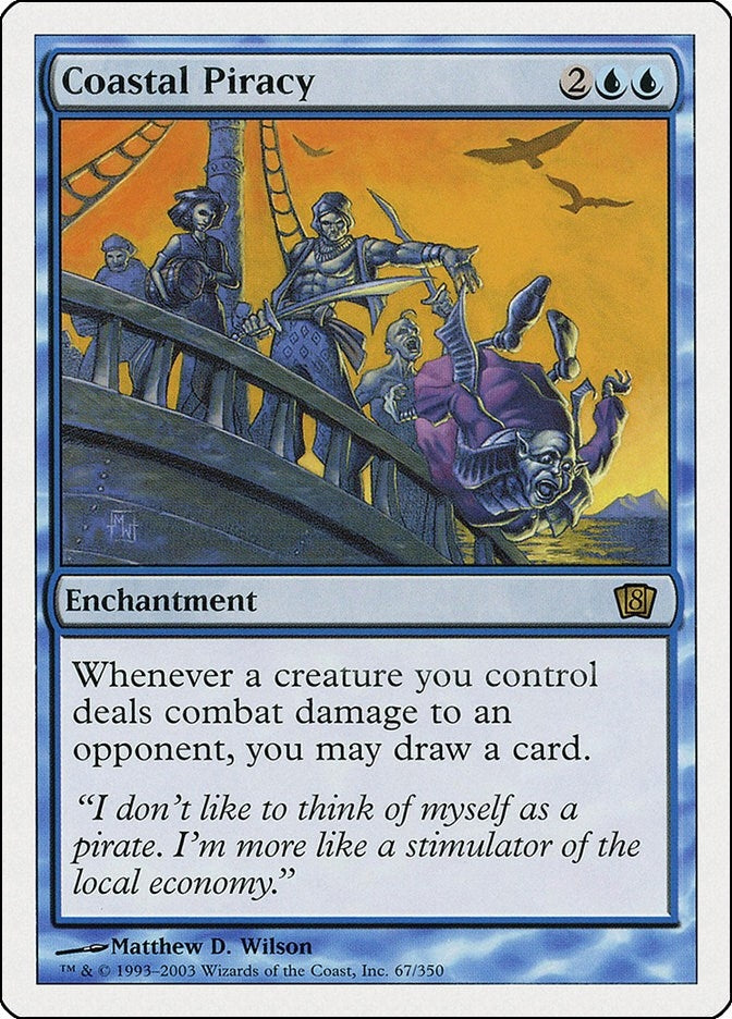 Coastal Piracy (67) [8ED] - MTG Single