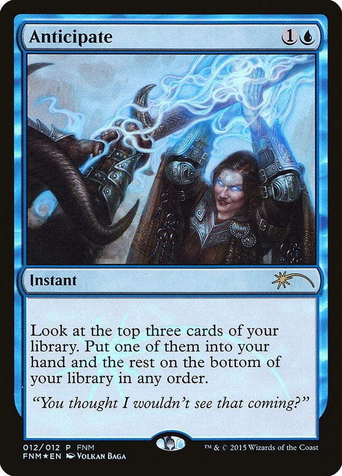 Anticipate (12) [FNM] - MTG Single